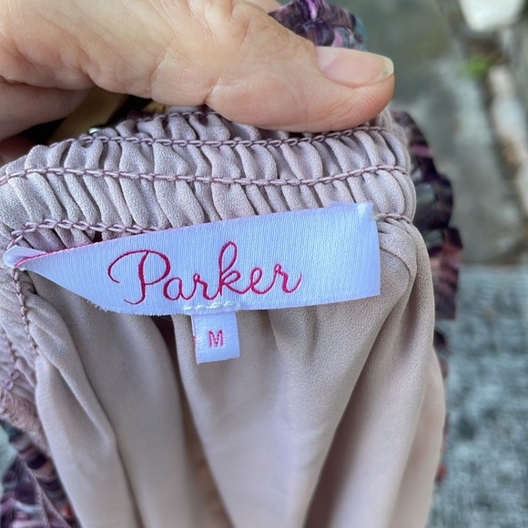 Parker silk full sleeve Bohemian ruffled dress - Picture 7 of 11